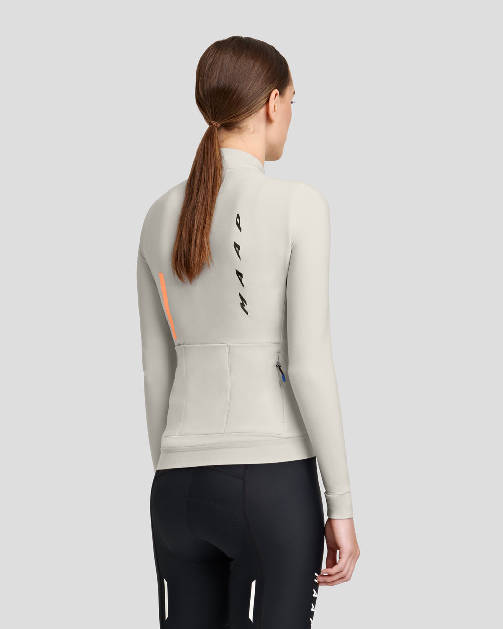 MAAP Cycling Thermal Long Sleeve Full Zip Jersey - Womens SMALL
