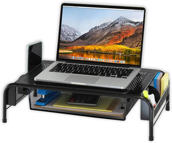 desk organizer with computer