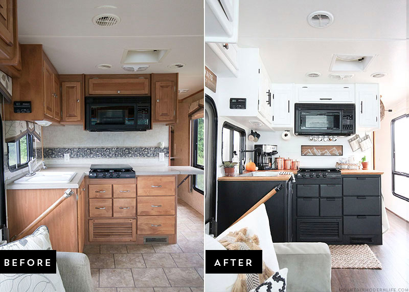 15 Vintage Rv Diy Before Afters That Are Giving Us