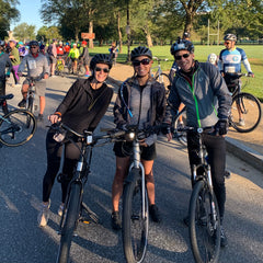 DC Bike Ride, trio of riders