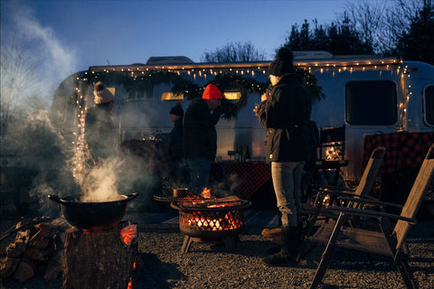 camper and swedish log