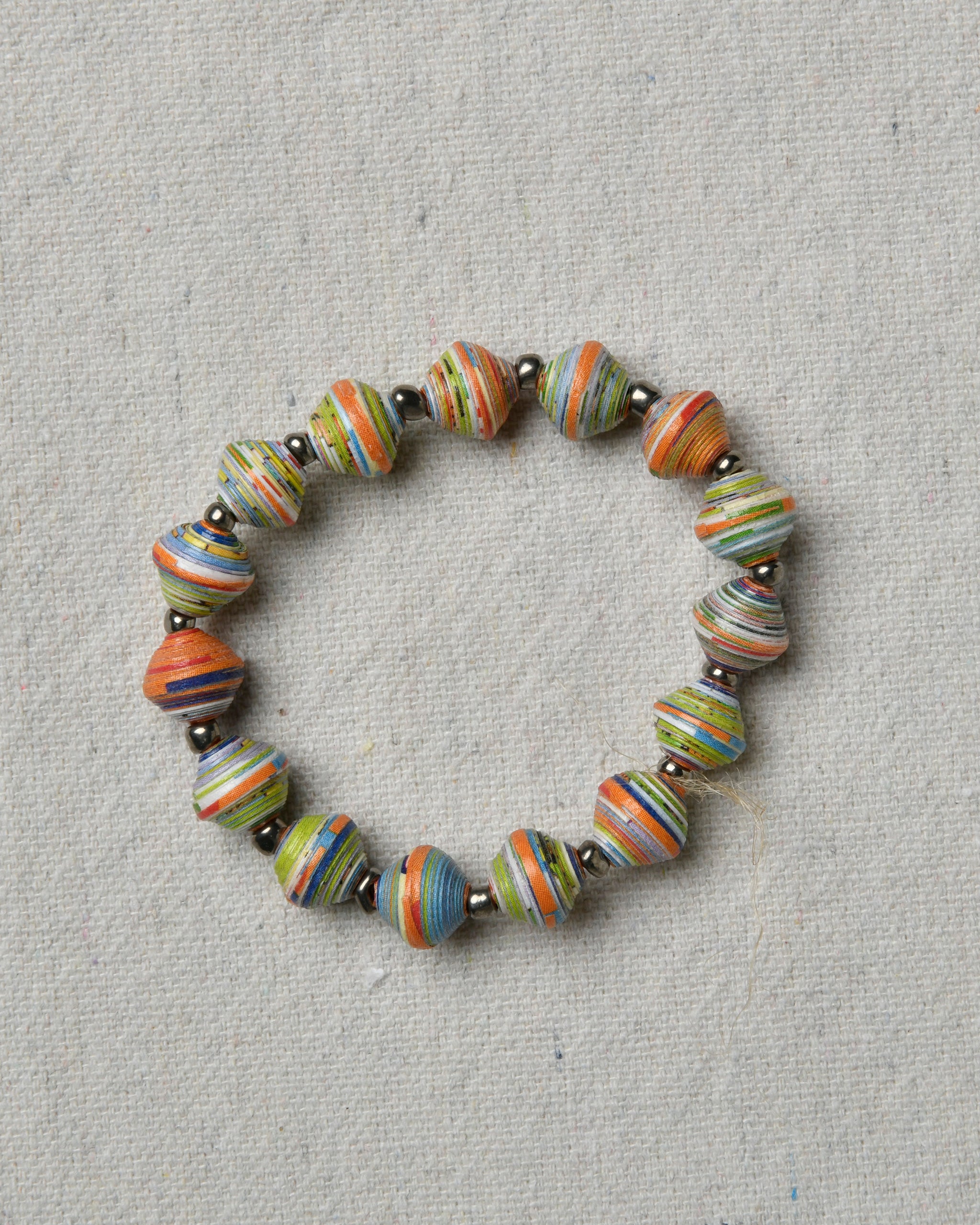 Paper Bead Stretch Bracelet  Project Have Hope