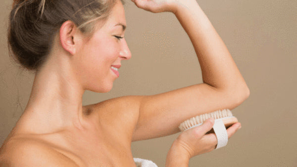 how to get rid of cellulite dry brush