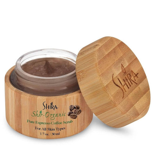 Shira-Organic Pure Espresso Coffee Scrub - face scrub wash