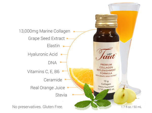 Taut Collagen Drink Advanced Formula Ingredients