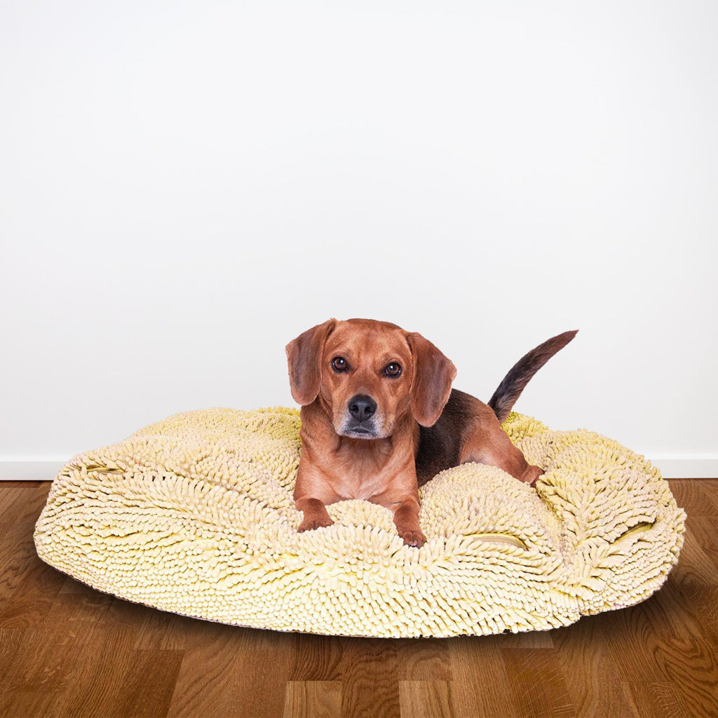 microfiber dog bed