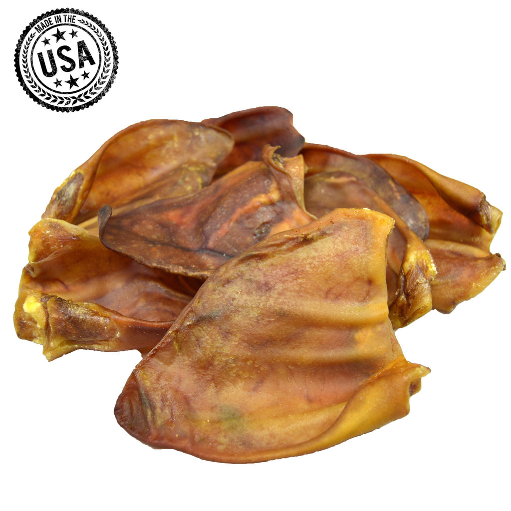 what are pig ears for dogs made of