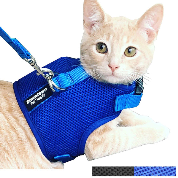 Cat Vest Harness and Leash Combo - Escape Proof - Downtown ...