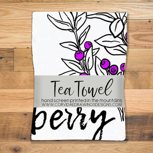 I'm Your Huckleberry Tea Towel - Simply Northwest