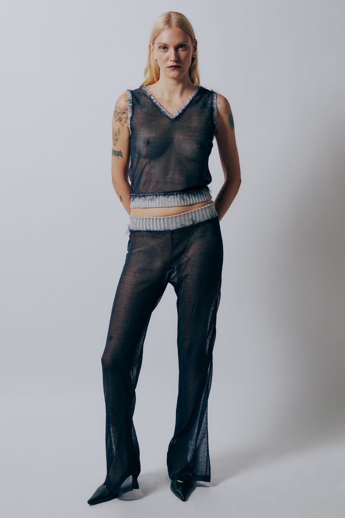 Picture of Sheer Knit Vest