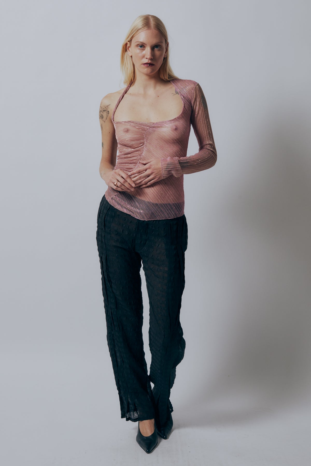 Picture of Pleated Asymmetric Top