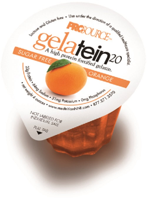 National Nutrition ProSource Gelatein 20 - Orange - 4 oz, CS/36