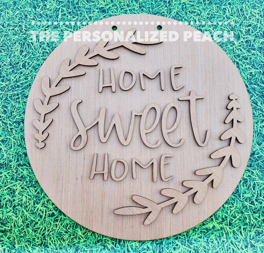 Source Low MOQ Cheap Plywood Disk Circle,DIY Blanks Round Cutout Wood Slice  for Craft,Door Hanger,Welcome Sign Plaques on m.
