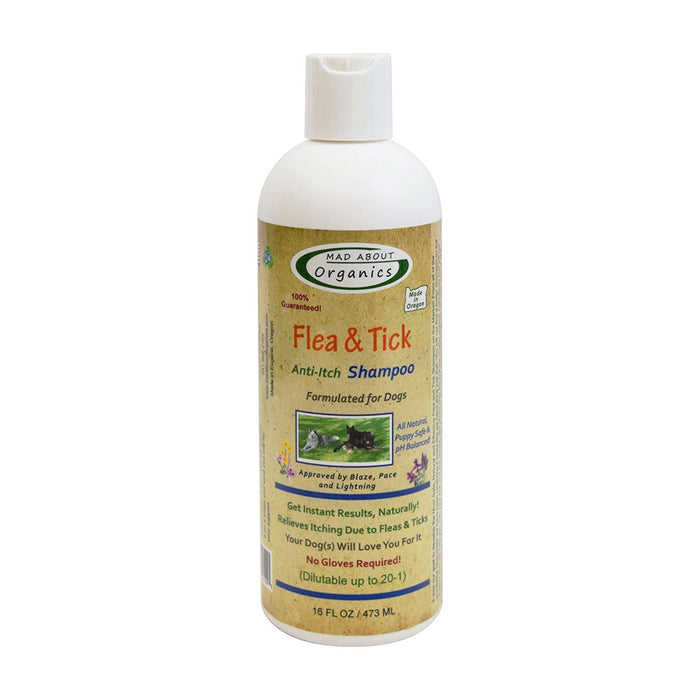 mad about organics flea and tick shampoo