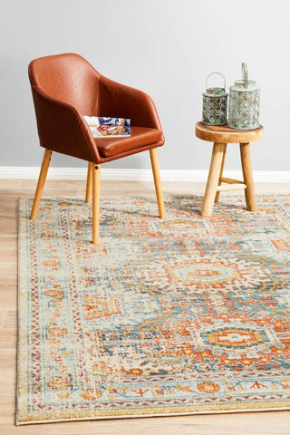 Estate Blue Transitional Rug