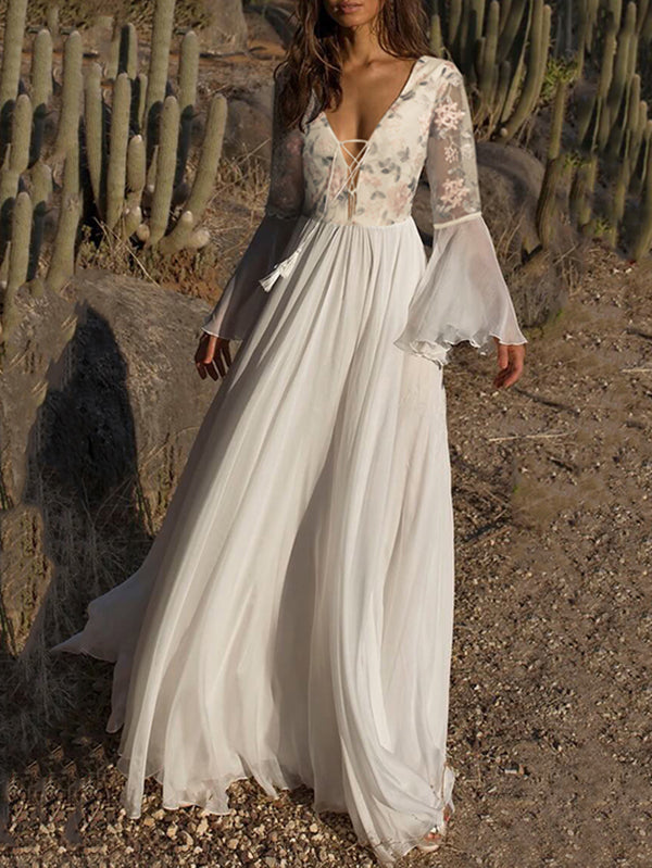 Sexy Boho Chic Wedding Dress Ideas Under $200 - Wedding Blog Ideas ...