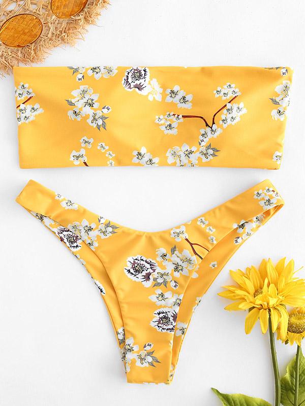 Fashion Bandeau Bikinis Swimwear – oshoplive