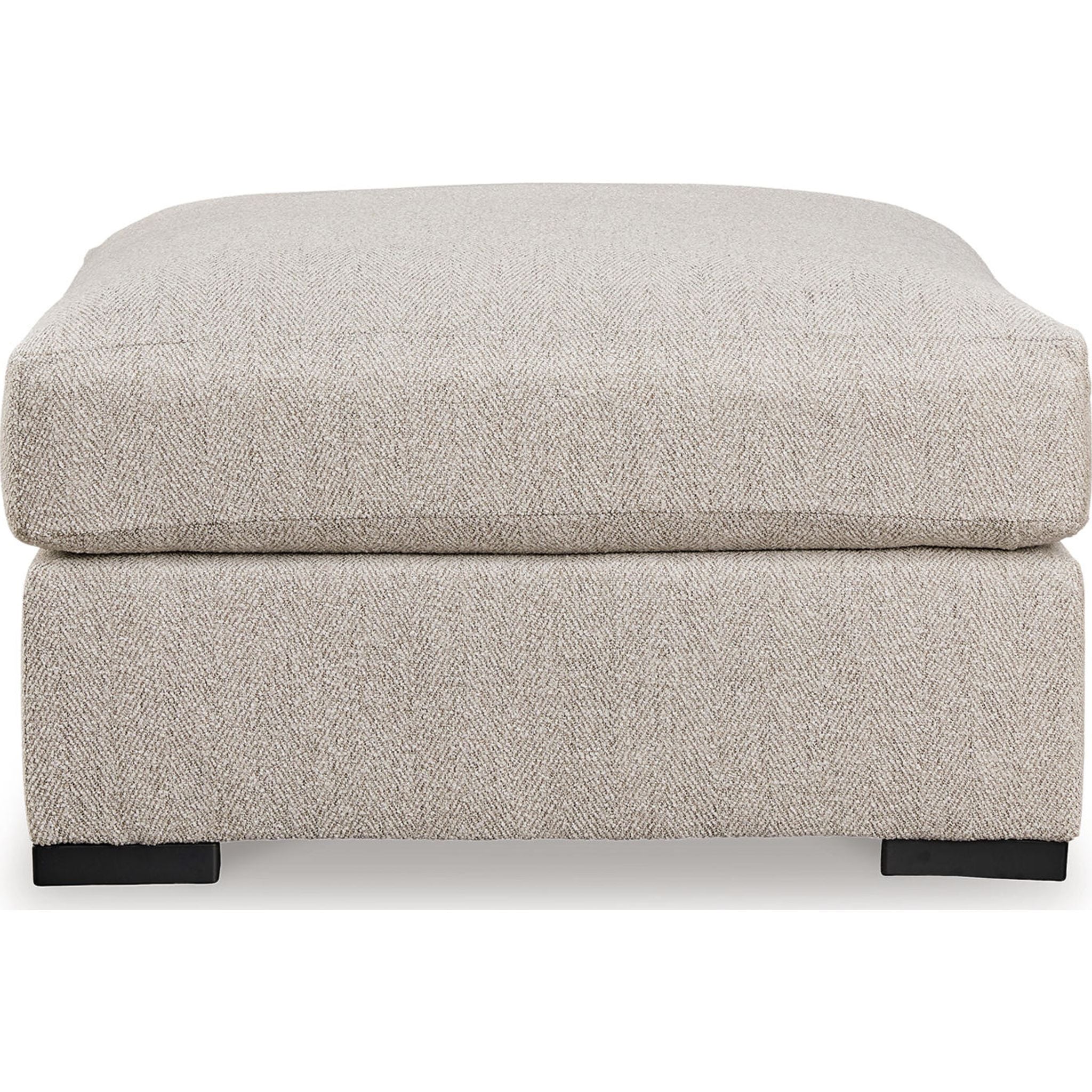 Ballyton Oversized Accent Ottoman - Sand