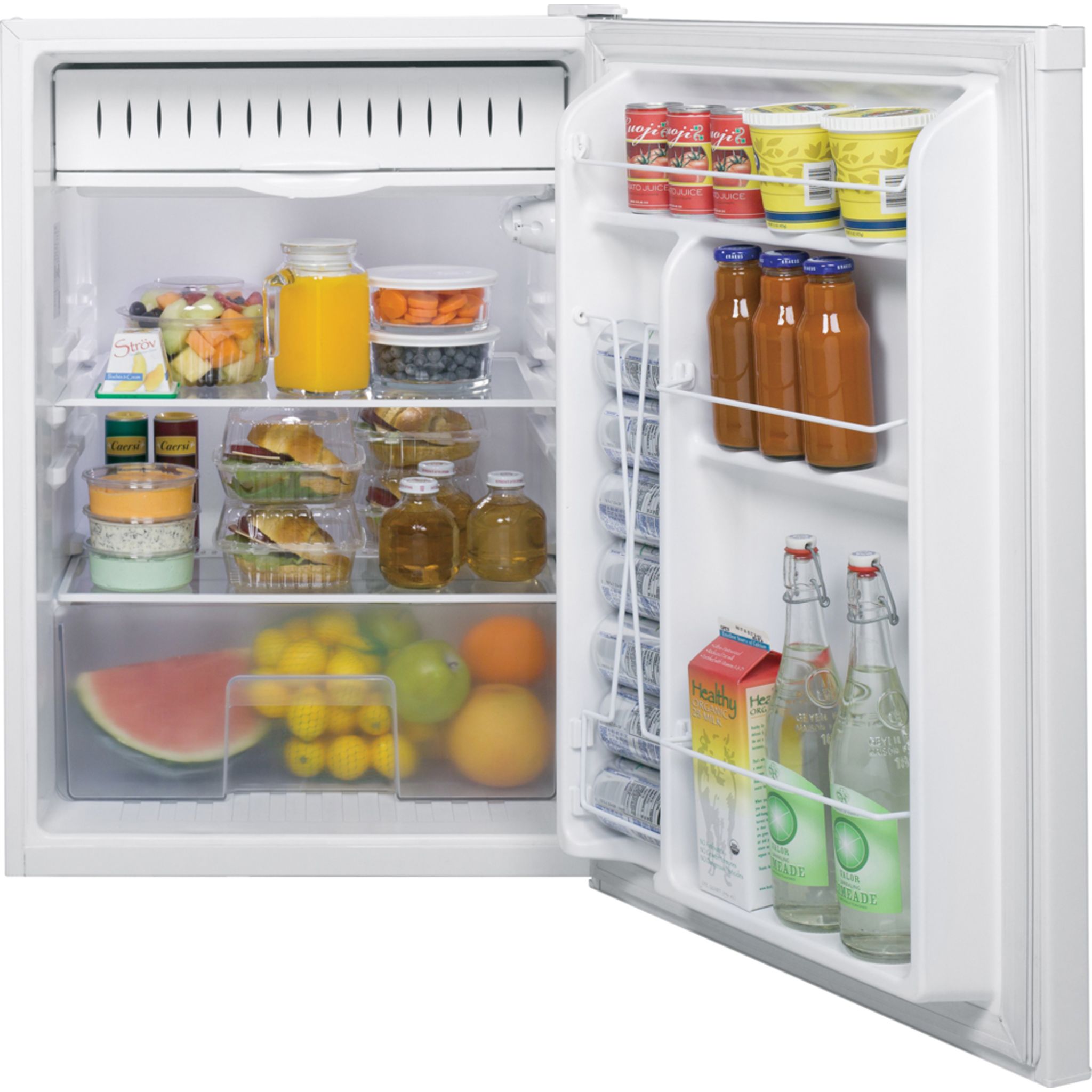 GE 5.6 Cu. Ft. Compact Refrigerator White GCE06GGHWW