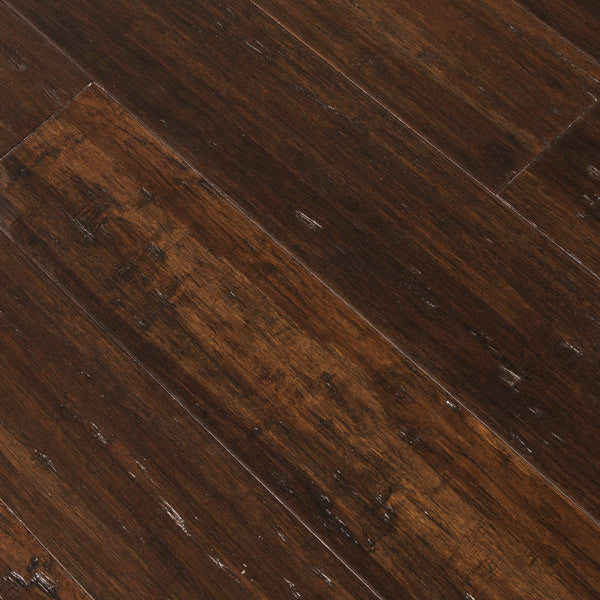 Trinity Bamboo Burnt Umber Solid Flooring Sample