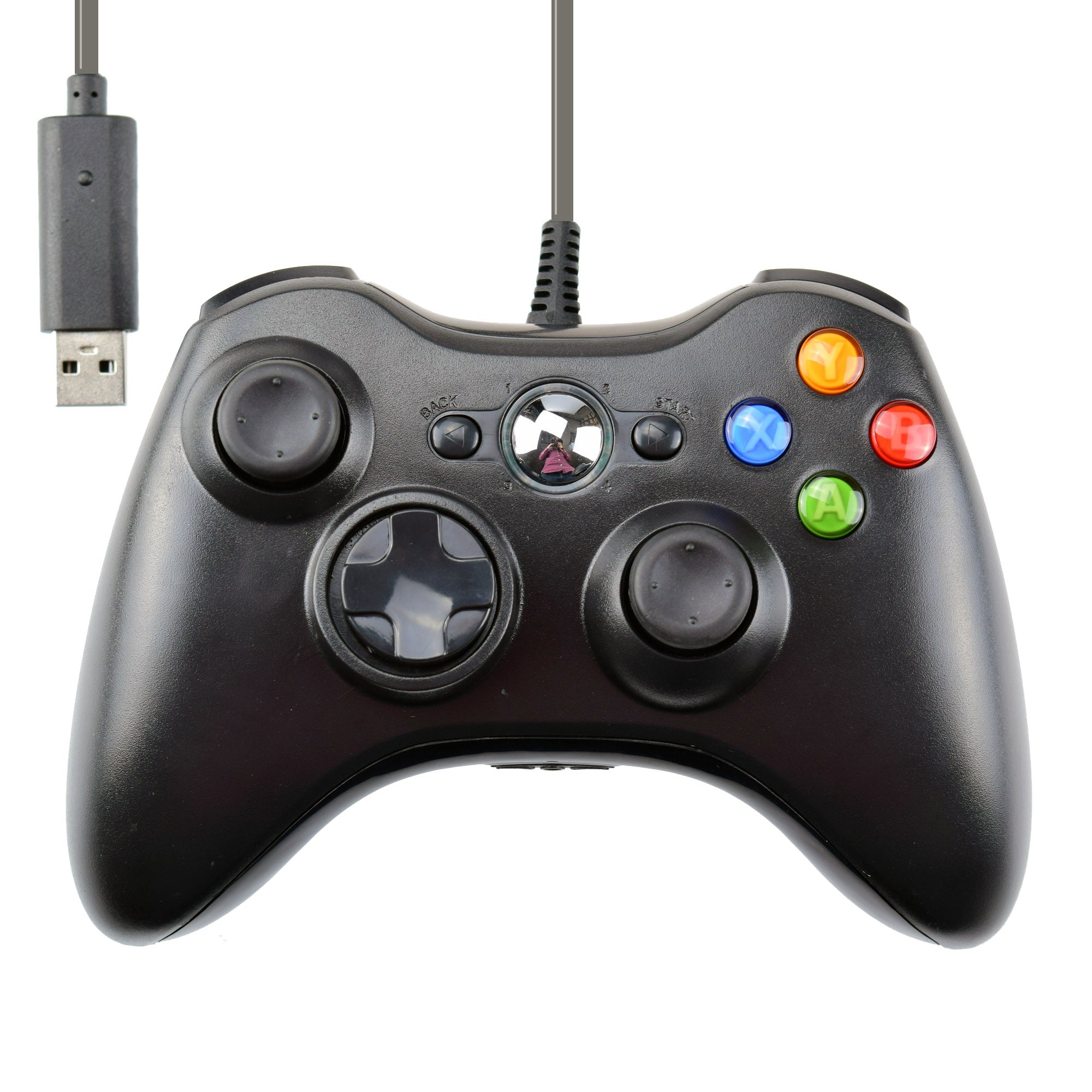 Xbox 360 Slim Windows 7 Wired USB Game Pad Controller ...
