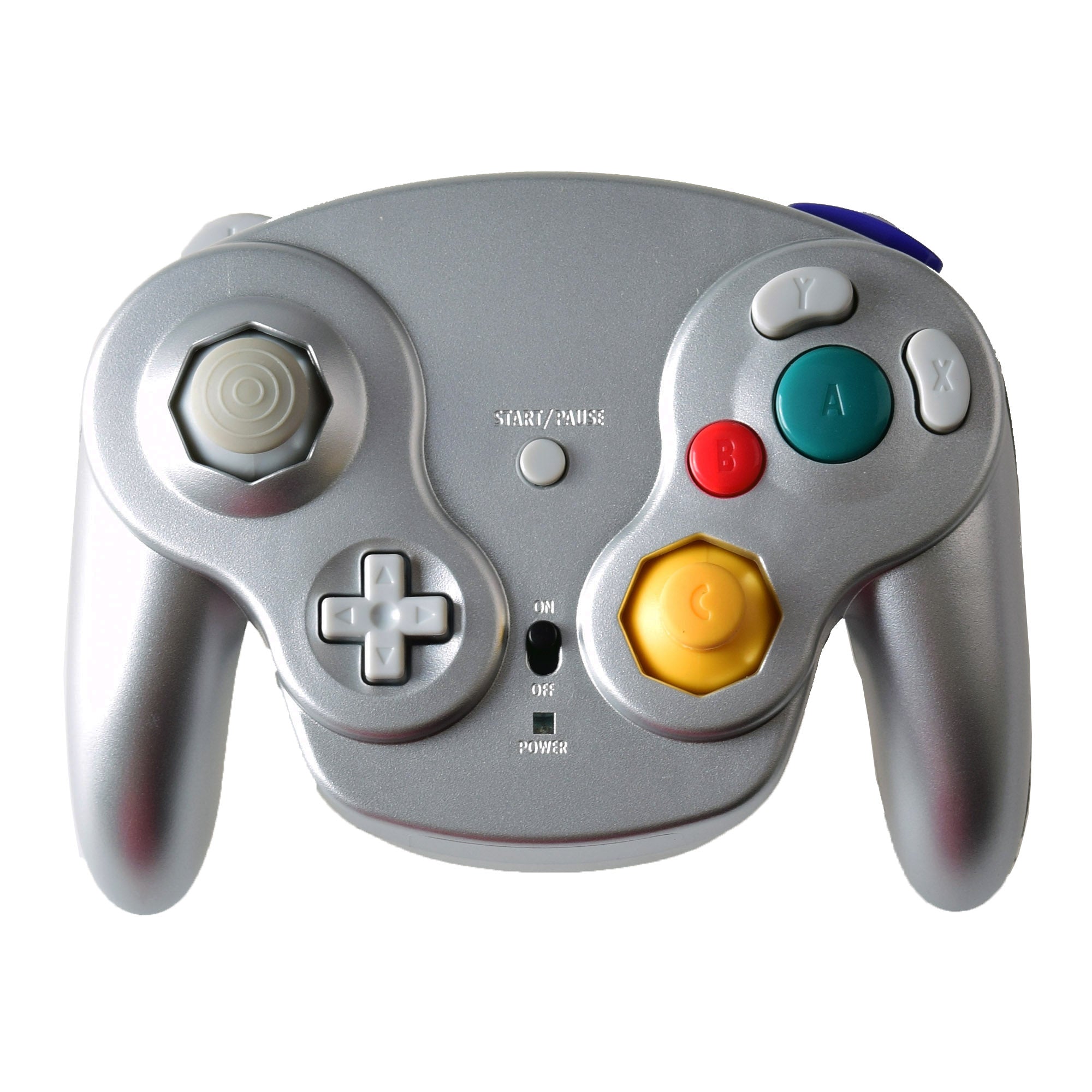 2.4G Wireless Controller for Gamecube Silver – ShopHappily