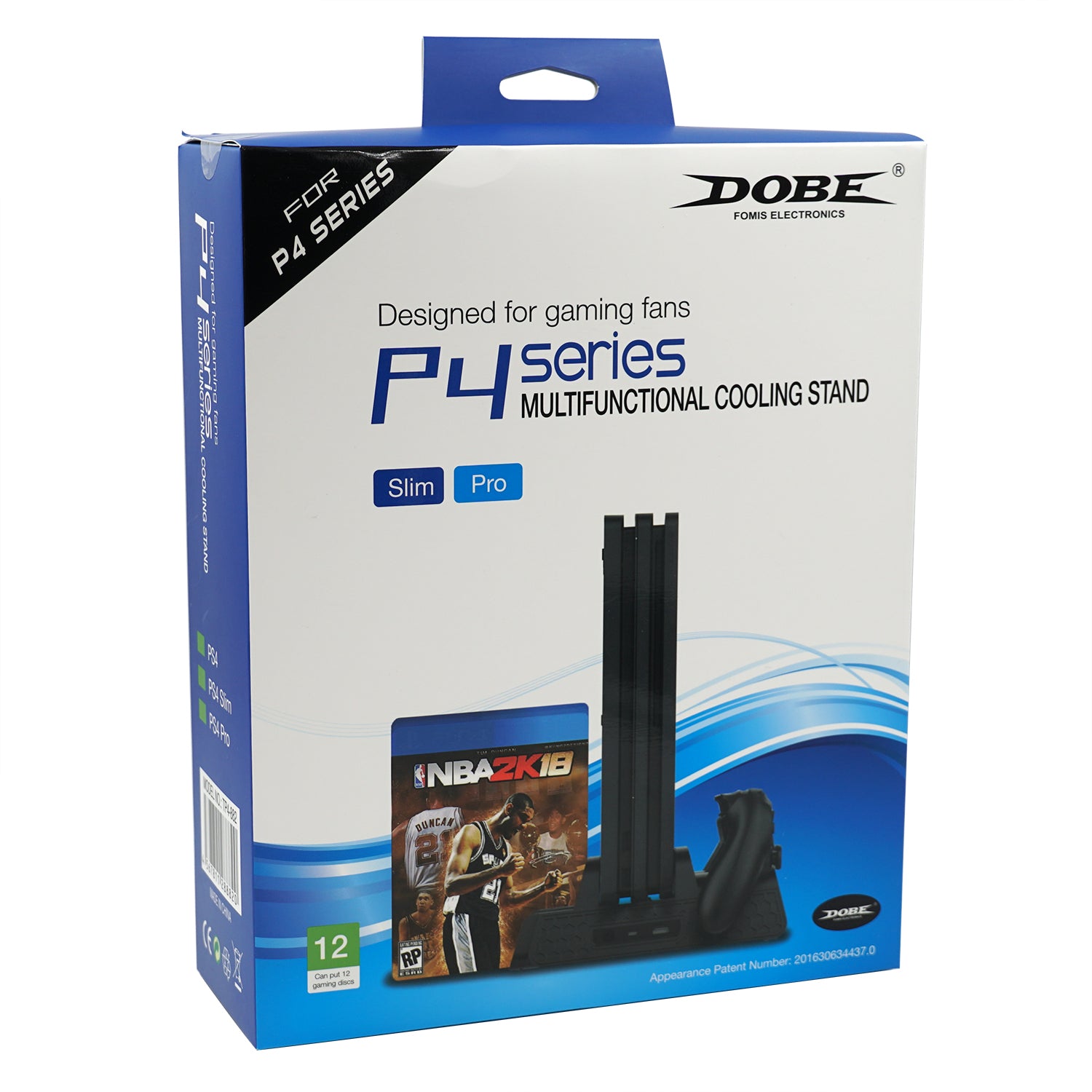 DOBE Multifunction Vertical Cooling for PS4/PS4 Slim/PS4 Pro