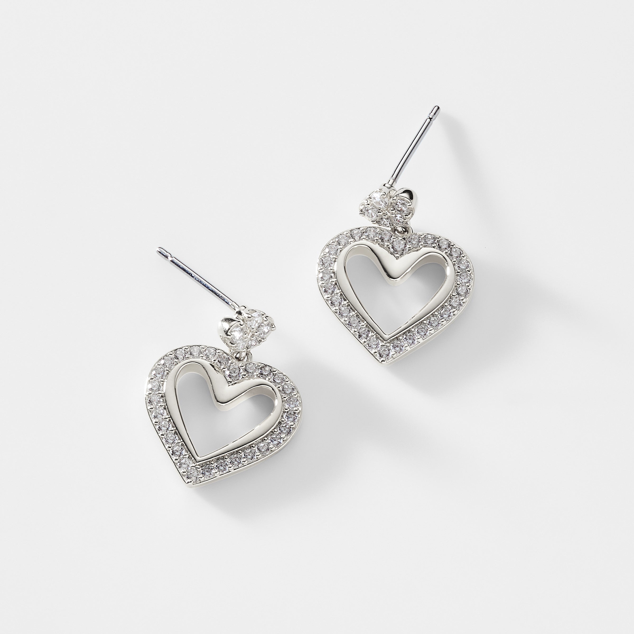 AJOA CHEEKY HEART DROP EARRINGS