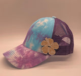 Tie Dye Trucker with Ponytail Hole - Various Colors and Designs