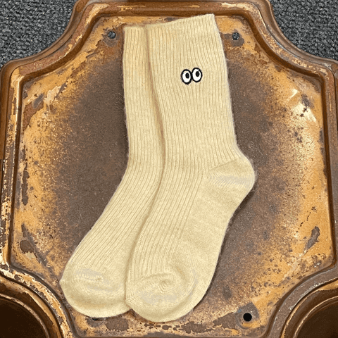 woolley eyed socks