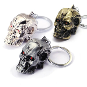 ALR™ Terminator 3D Skull Head Keychain - American Legend Rider