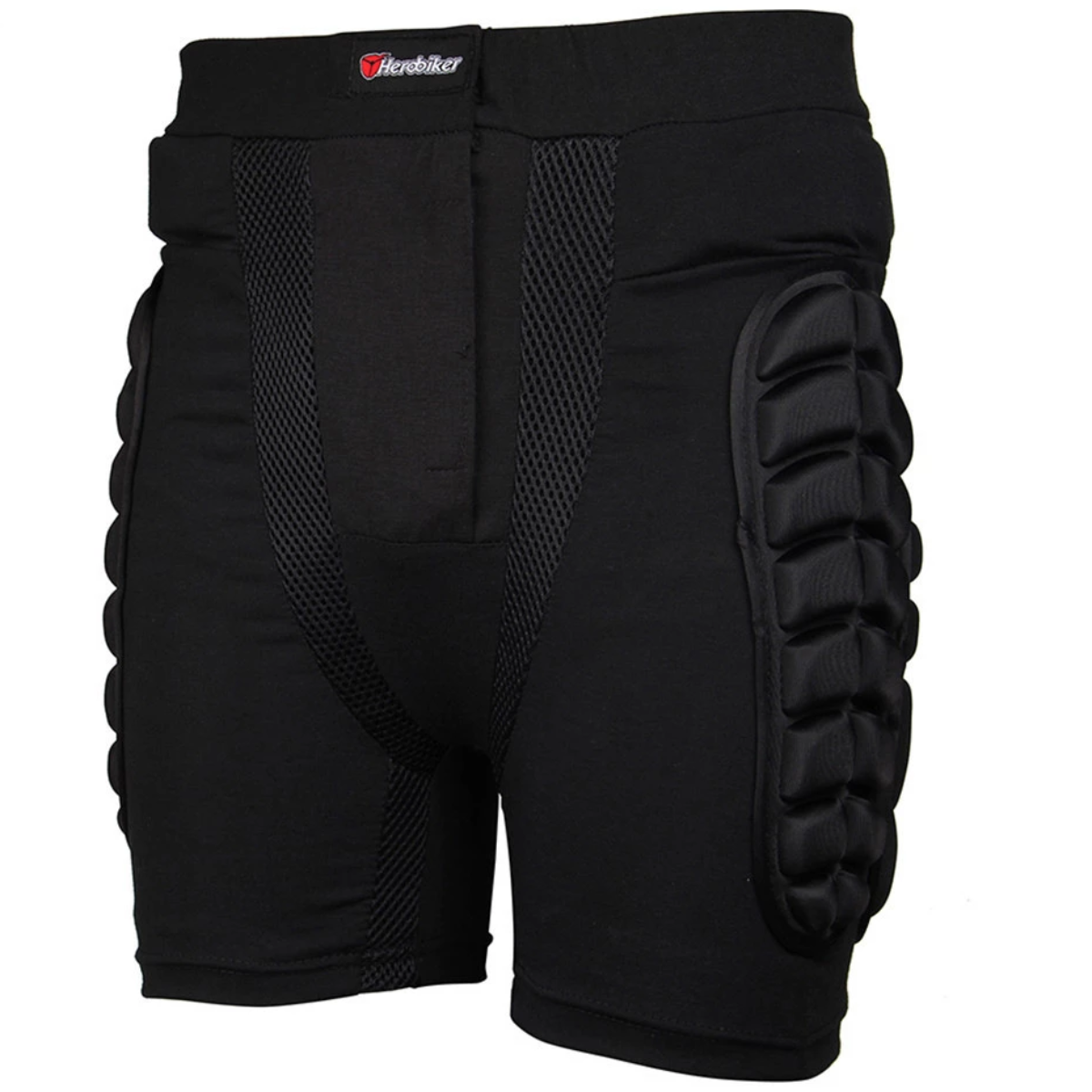 Motorcycle Protective Armor Pants for Men & Women, EVA/PVC/Lycra, Black