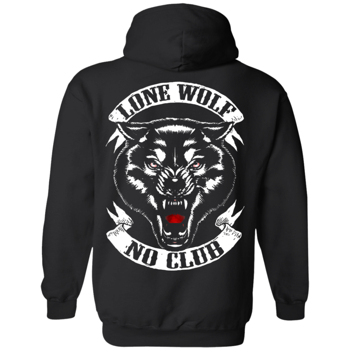 Lone Wolf Hoodie - American Legend Rider