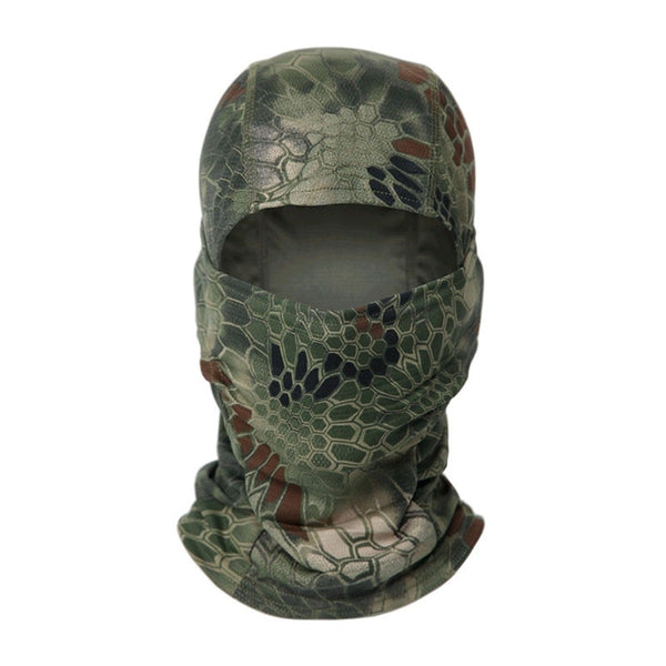 MultiCam Full Face Mask Cover - Python Jungle | American Legend Rider