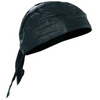 Jillian Men's Solid Genuine Leather Skull Cap, OSFM, Black