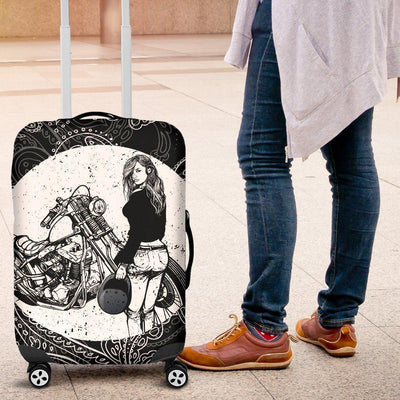 Dirty Skull Luggage Cover - American Legend Rider