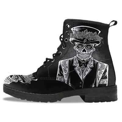 punk biker boots