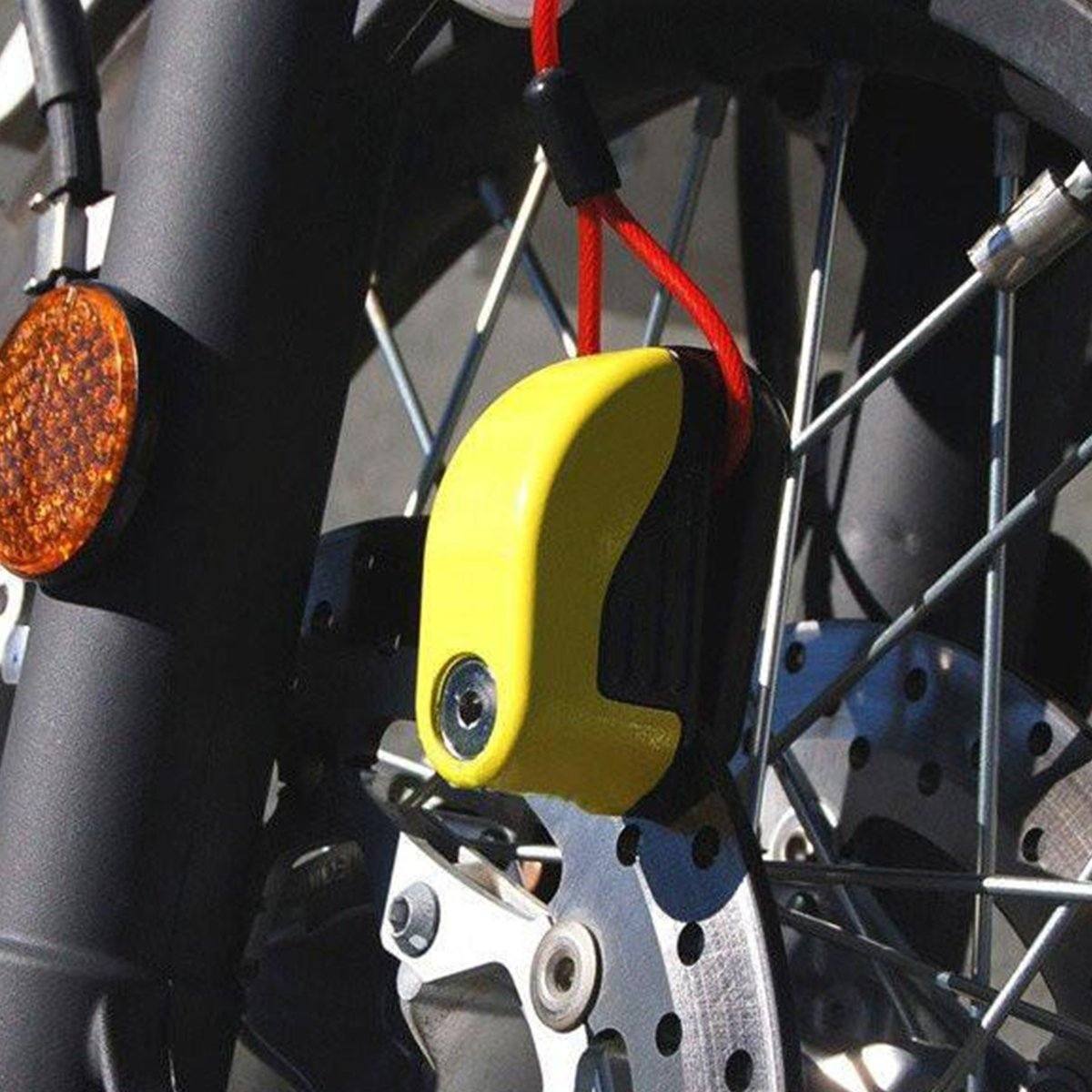 Motorcycle Alarm Disc Lock, 110dB 