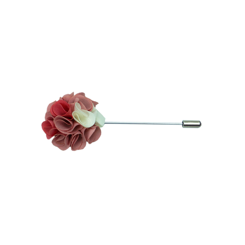 Rosey Matte Lapel Pin