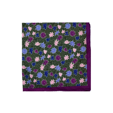 Flower Pocket Square