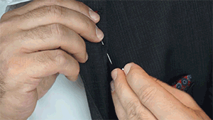 How To Wear A Lapel Pin Properly 