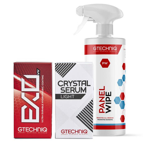 Gtechniq Crystal Serum Light 30ml, CSL Ceramic Paint Coating Kit