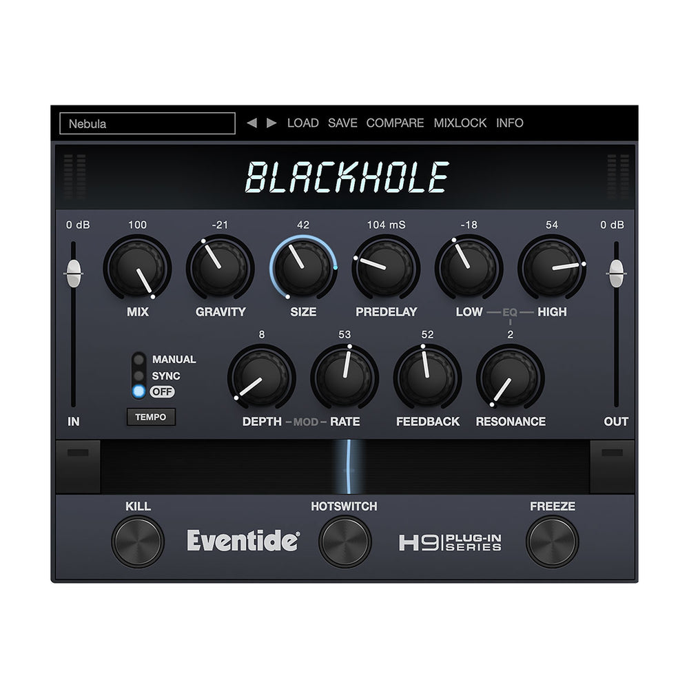 eventide blackhole reverb plugin