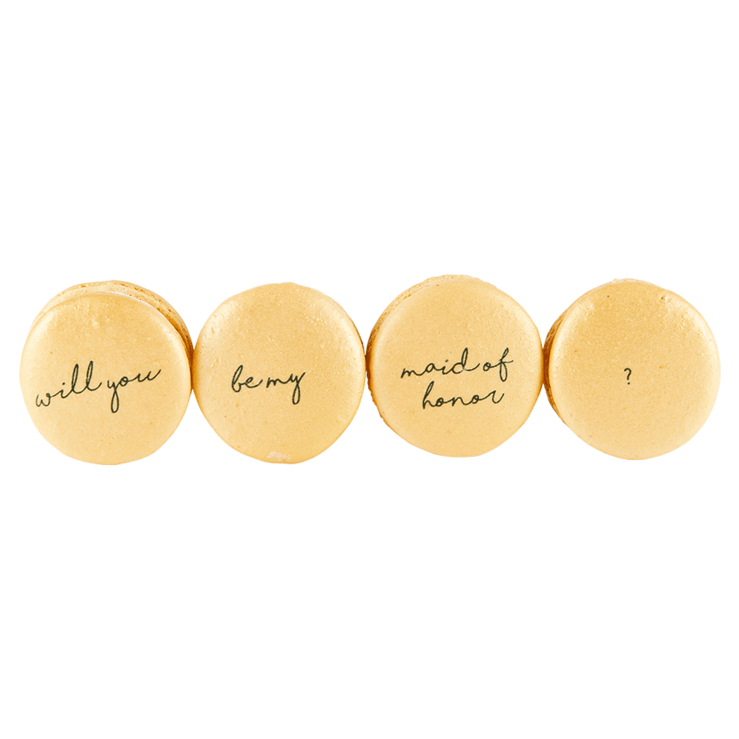 Will You Be My Maid Of Honor? Macarons - Danas Bakery product image