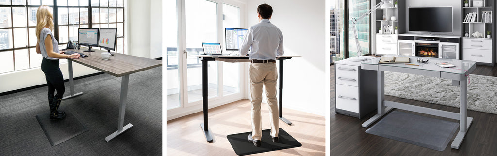 Anti Fatigue Standing Desk Mats by WellnessMats