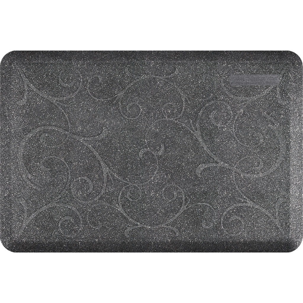 WellnessMats Original Anti-Fatigue Floor Mat 3' x 2' Grey Gray