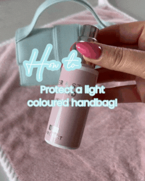 How to protect a light coloured handbag!