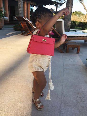 Kim Kardashian Bought Louis Vuitton Handbags for Daughters and Nieces