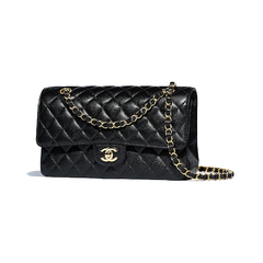 Chanel Jumbo Double Flap Bag Black Caviar Leather - Love Luxe