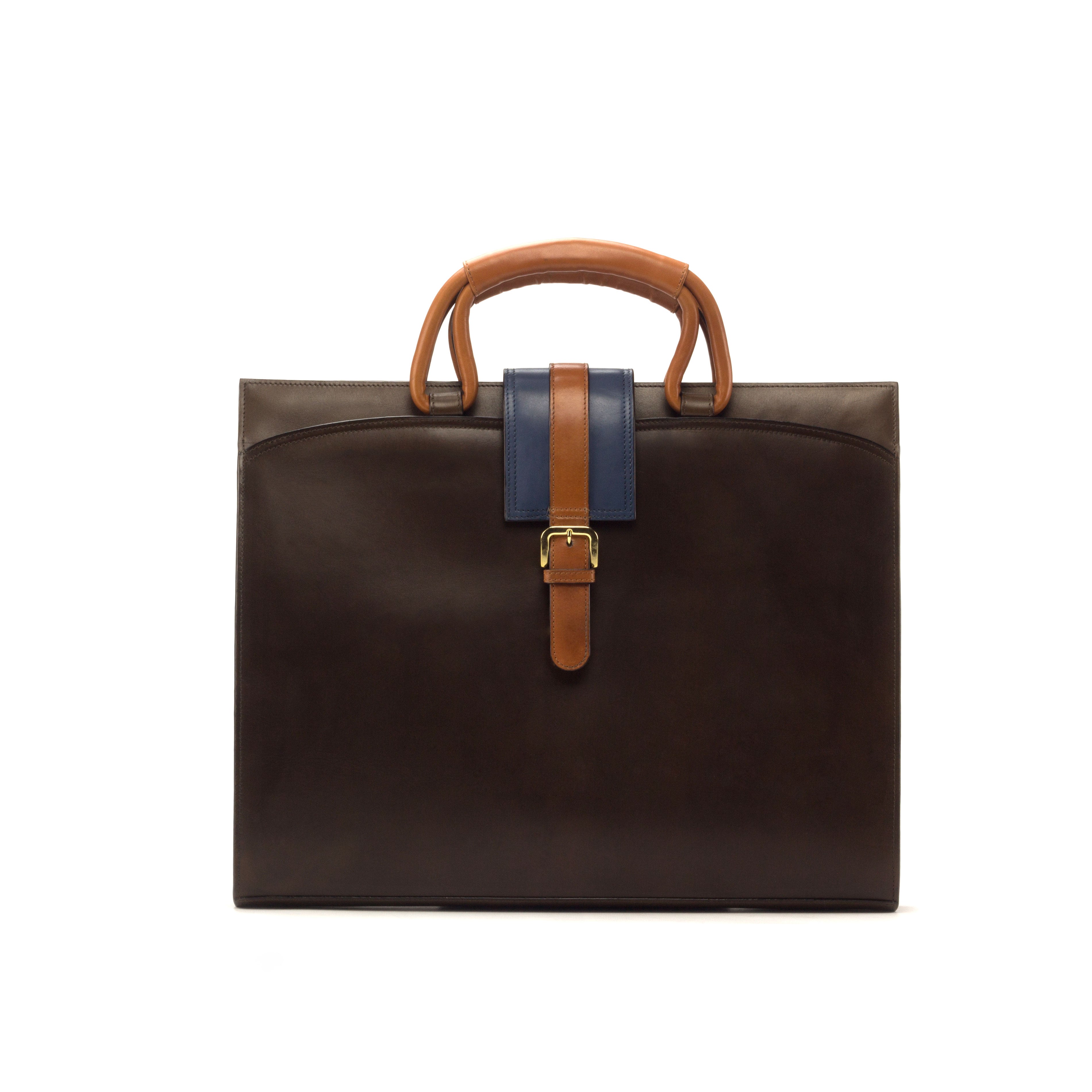 navy briefcase